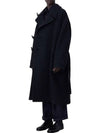 Coat CO1073LF504BK999 Black - LEMAIRE - BALAAN 4