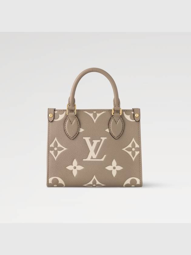 OnTheGo BB Bicolor Monogram Empreinte Leather Tote Bag Dove Grey - LOUIS VUITTON - BALAAN 2