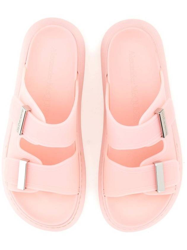 Logo Slippers Pink - ALEXANDER MCQUEEN - BALAAN 3