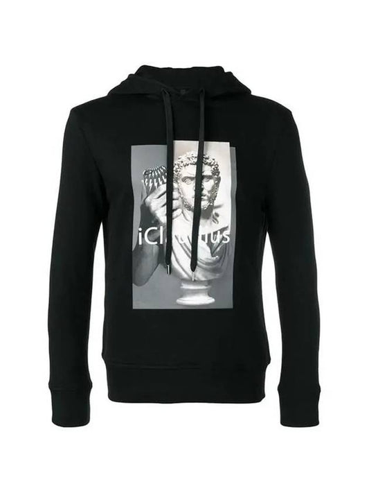 Claudius Hoodie Black - NEIL BARRETT - BALAAN 1