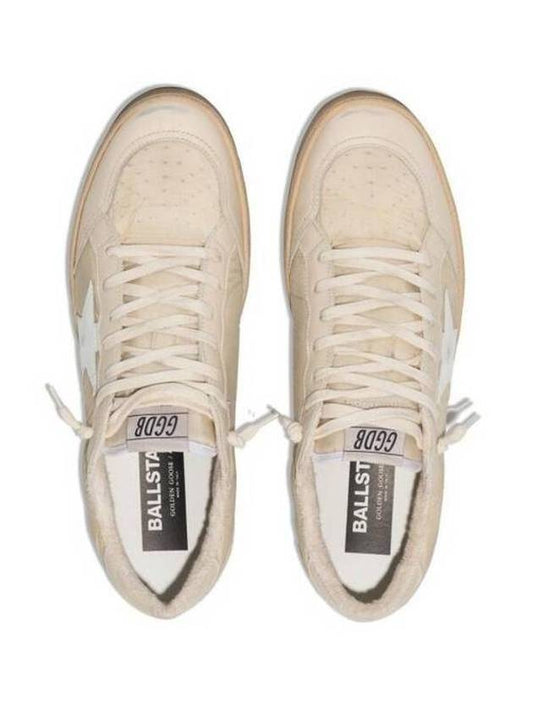 Ballstar Low Top Sneakers Milk White - GOLDEN GOOSE - BALAAN 2