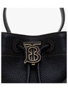 Mini Grainy Leather TB Bucket Bag Black - BURBERRY - BALAAN 7