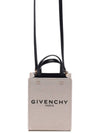 Vertical Mini G Tote Bag Beige Black - GIVENCHY - BALAAN 3