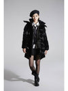 Women's Penguin Black Long Coat WPW008B21 - WOODPECKER - BALAAN 1