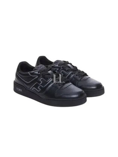 Match Low Top Sneakers Black - FENDI - BALAAN 2