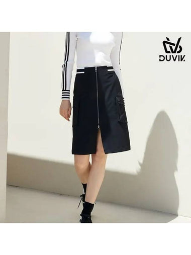 front open pocket zip-up long length culotte DC3WCU006 - DUVIK - BALAAN 1