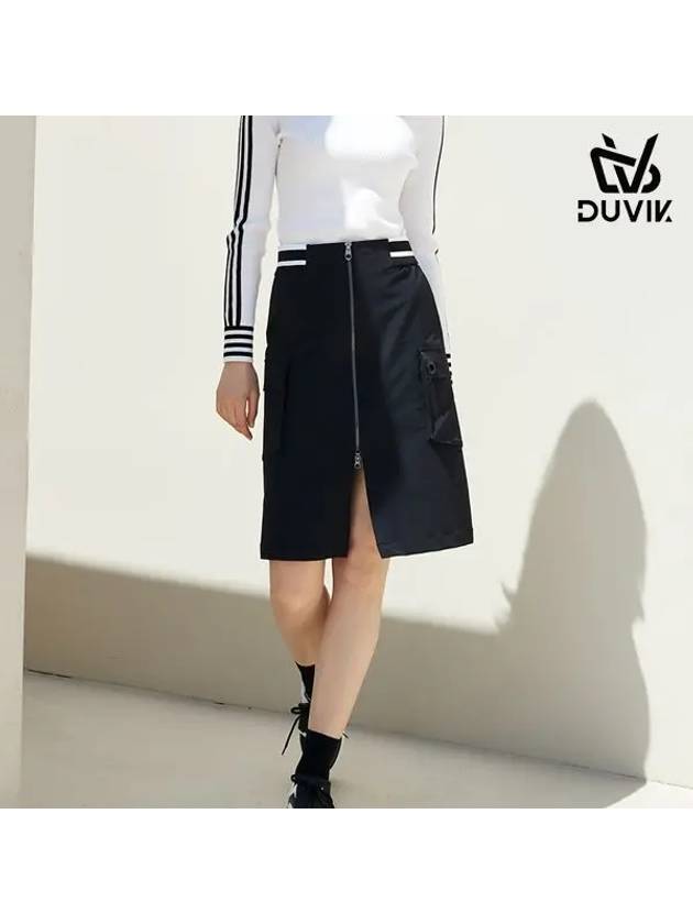 front open pocket zip-up long length culotte DC3WCU006 - DUVIK - BALAAN 3