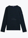 Meridien Modern Long Sleeve T-Shirt Navy - SAINT JAMES - BALAAN 2