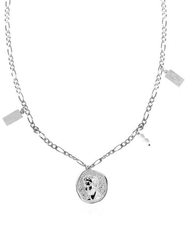 Hermina Athens Hermis Small Matte & Charms Necklace Accessories - HERMINA ATHENS - BALAAN 1