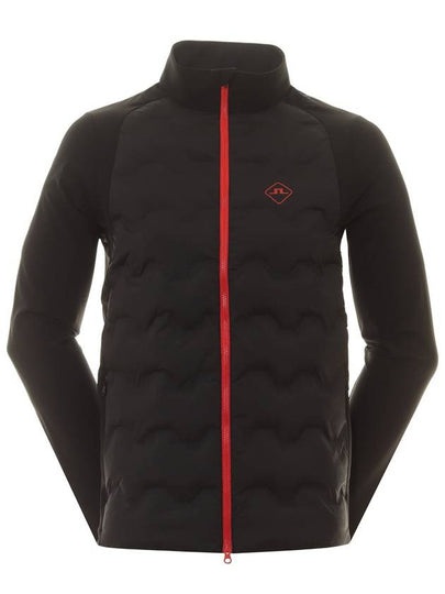 Dexter Hybrid Padded Zip-Up Jacket Black - J.LINDEBERG - BALAAN 2