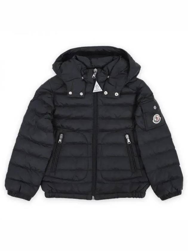 Kids LAUROS Hooded Down Jacket Black 1A00031 595FE 999 1063561 - MONCLER - BALAAN 1