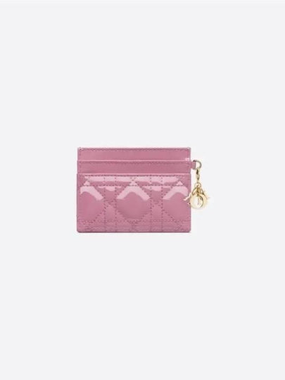 Lady Freesia 5 Slot Card Wallet Pink - DIOR - BALAAN 2