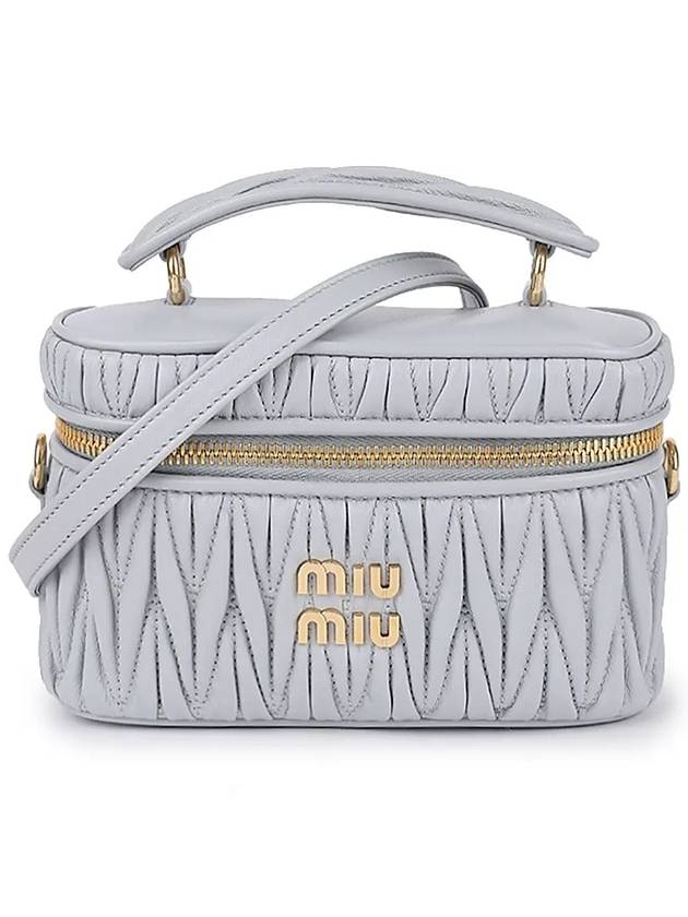 Tote Bag 5BH230N88 F0591 Gray - MIU MIU - BALAAN 7