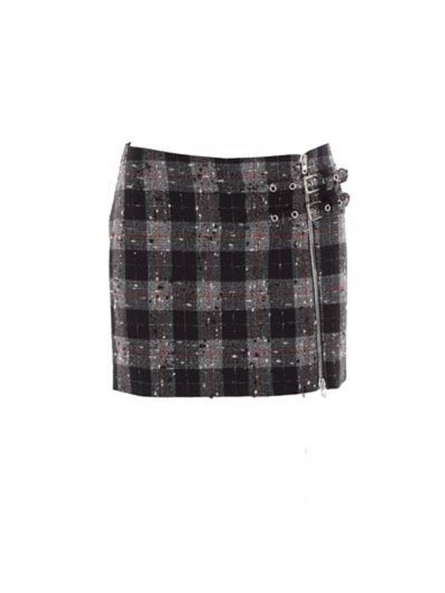 short skirt FAB3423F4059 900 BLACK - ALESSANDRA RICH - BALAAN 2