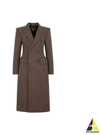 Wool Double Coat Brown - BALENCIAGA - BALAAN 2