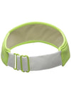 Golf Ice Cool Functional Lime White Back Banding Visor DO9222AC70-2 - DOYOUKNOWMC GOLF WEAR - BALAAN 4