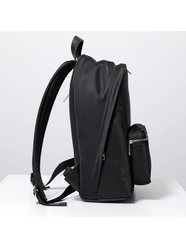 Logo Print Nylon Backpack Black - BURBERRY - BALAAN 5