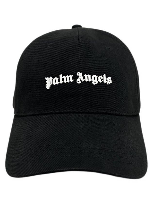 Classic Logo Ball Cap Black - PALM ANGELS - BALAAN 2