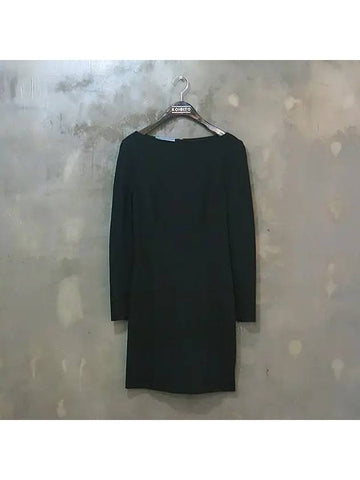 Smith Market Used Luxury Wool Dress Women s Clothing - PRADA - BALAAN 1