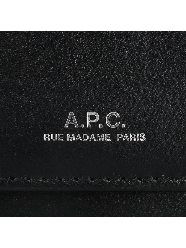 Lois Compact Small Bicycle Wallet Black - A.P.C. - 7