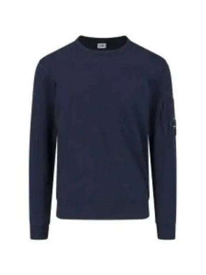 Light Fleece Sweatshirt Navy - CP COMPANY - BALAAN 2