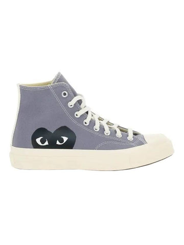 Play New Big Heart Chuck 70 High Low Top Sneakers P1 K122 1 Gray - COMME DES GARCONS - BALAAN 1