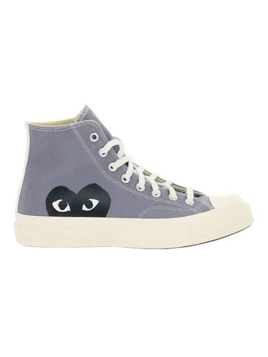 Play New Big Heart Chuck 70 High Low Top Sneakers P1 K122 1 Grey - COMME DES GARCONS - BALAAN 1