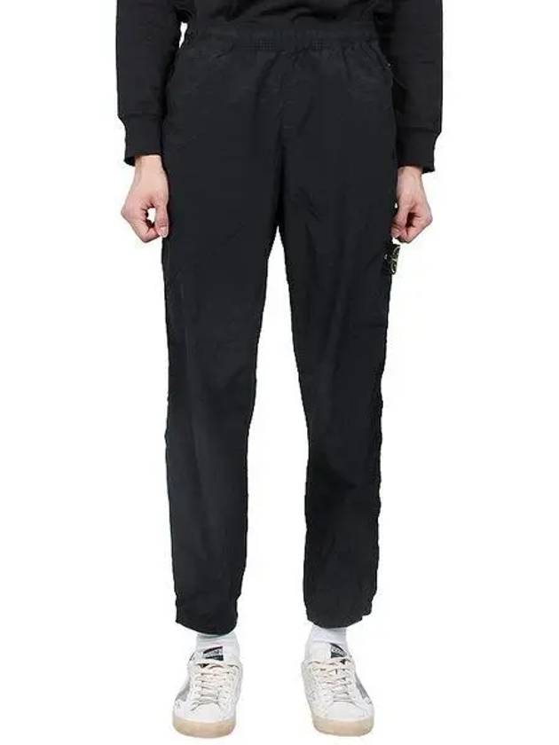 Econyl Regenerated Nylon Baggy Pants Black - STONE ISLAND - BALAAN 2