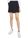 Women's Striped Golf Skirt Navy - HYDROGEN - BALAAN 6