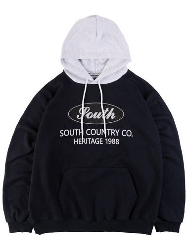 Men's Heritage Logo Hoodie Navy - APEX DESIGN - BALAAN 1