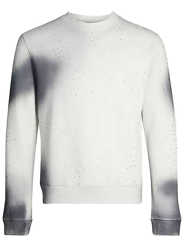 12Th Anniversary Spray Sweatshirt White - OFF WHITE - BALAAN 2