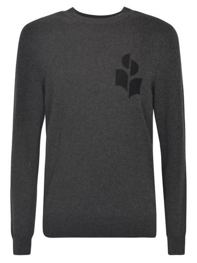 Men's Evans Logo Sweatshirt Grey - ISABEL MARANT - BALAAN 2