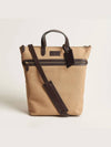 Logo Patch Tote Bag Brown - POLO RALPH LAUREN - BALAAN 2