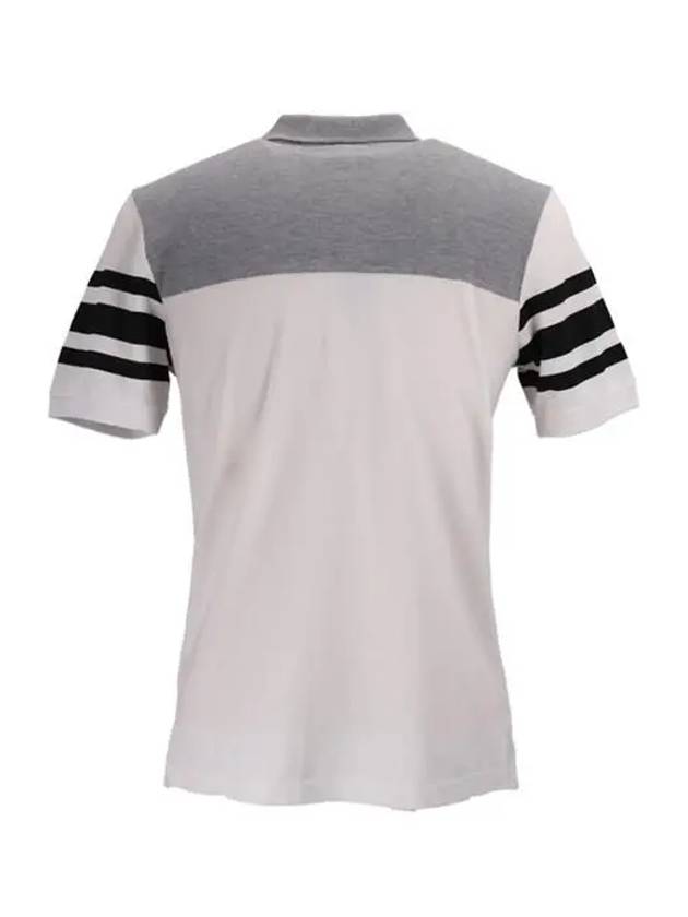 Polo men's tshirt white gray 160609 317 - HYDROGEN - BALAAN 2