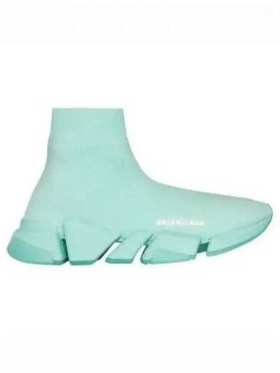 Speed 2.0 High Top Sneakers Mint - BALENCIAGA - BALAAN 2