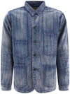 Pocket Shirt Denim Jacket Blue - POLO RALPH LAUREN - BALAAN 1