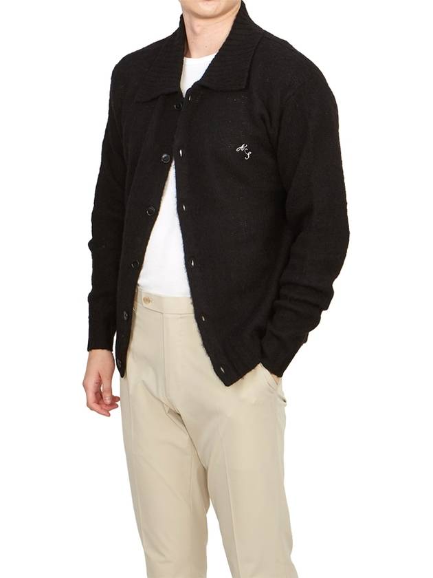 Wool Cardigan Black - ACNE STUDIOS - BALAAN 6