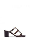 IDomestic ShippingI 24 4W0S0C47 VOD 0NO 4W2S0C47 Rockstud Slide Sandals kr 204173 - VALENTINO - BALAAN 1