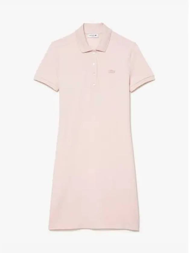 Women s slim fit mini pique polo t shirt dress EF5473 54G ADY Domestic product GQ2N24020663599 - LACOSTE - BALAAN 1