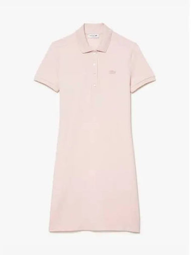 Women s slim fit mini pique polo t shirt dress EF5473 54G ADY Domestic product GQ2N24020663599 - LACOSTE - BALAAN 1