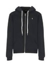 30 points W fleece full zip up hoodie black - POLO RALPH LAUREN - BALAAN 1