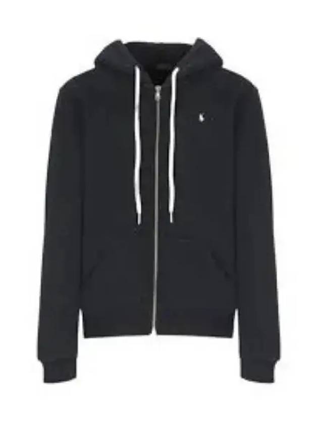 30 points W fleece full zip up hoodie black - POLO RALPH LAUREN - BALAAN 1