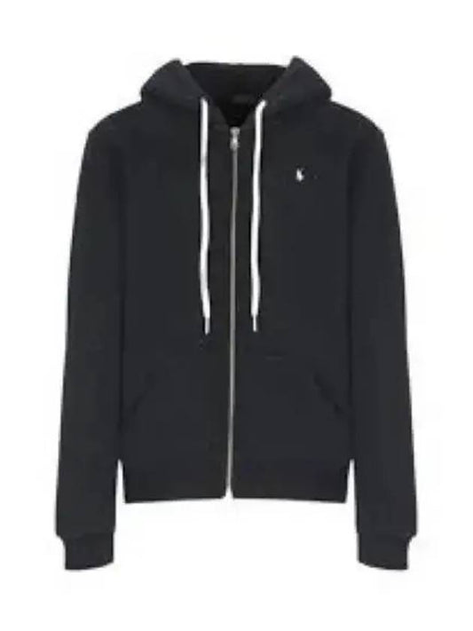 30 points W fleece full zip up hoodie black - POLO RALPH LAUREN - BALAAN 1