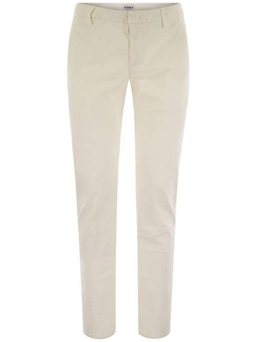 SPIRITISSIMO - Regular chino trousers in light gabardine - DONDUP - BALAAN 1