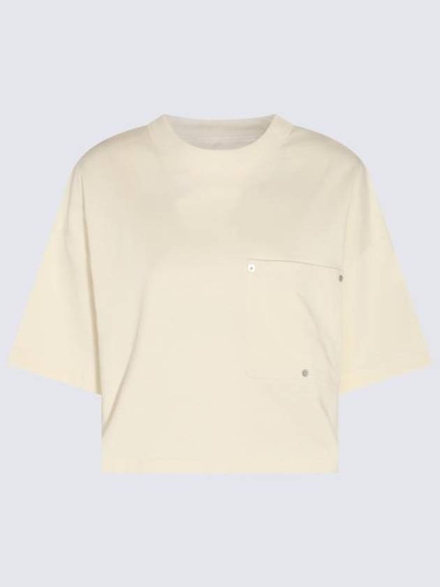 Crew Neck Pocket Short Sleeve T-Shirt White - BOTTEGA VENETA - BALAAN 3