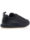 Pillow Leather Low Top Sneakers Black - BOTTEGA VENETA - BALAAN 11