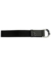 Triangle Logo D-Ring Nylon Belt Black - PRADA - BALAAN 2