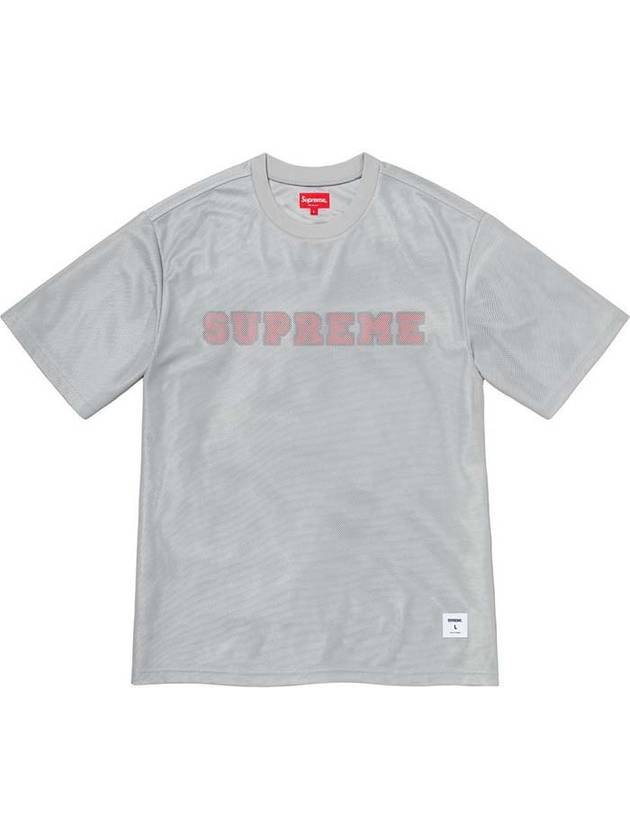 Men's Dazzle Mesh Short Sleeve TShirt - SUPREME - BALAAN 1