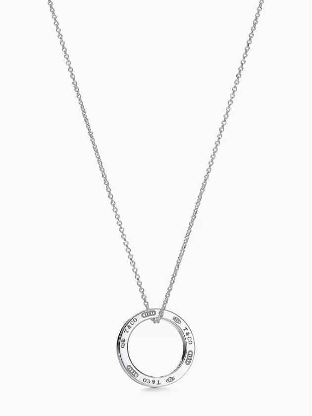 1837 Circle Pendant Necklace Silver - TIFFANY & CO. - BALAAN 2