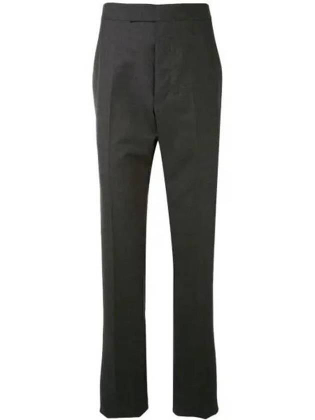 Super 120S Twill Classic Backstrap Trouser Pants Dark Grey - THOM BROWNE - BALAAN 2